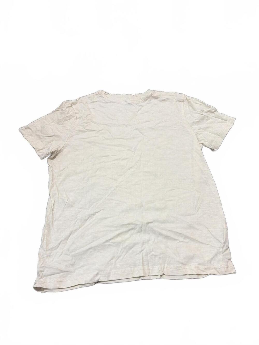 H&M Boys Cream T-Shirt Size 20